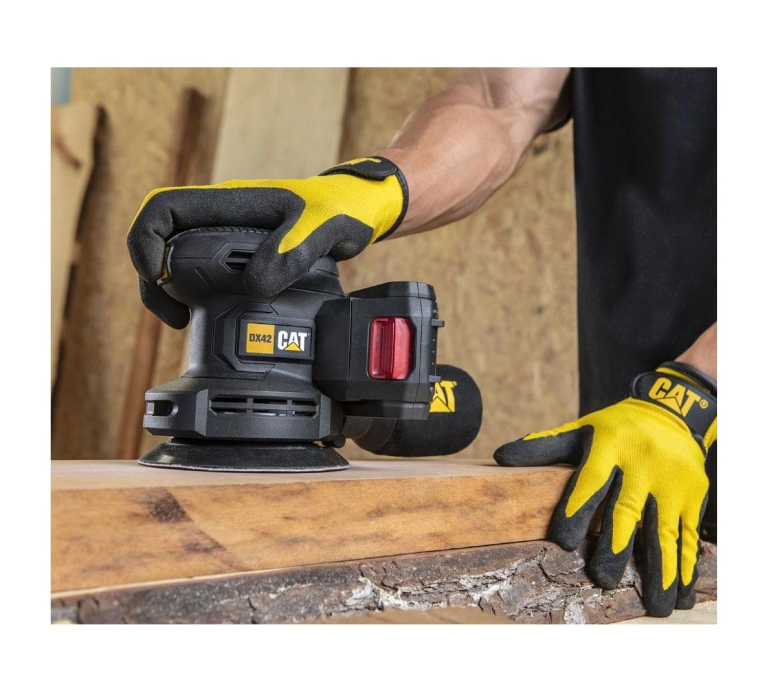 Cat Dx42B 18Volt 125Mm Profesyonel Devir Ayarlı Eksantrik Zımpara - Görsel 4