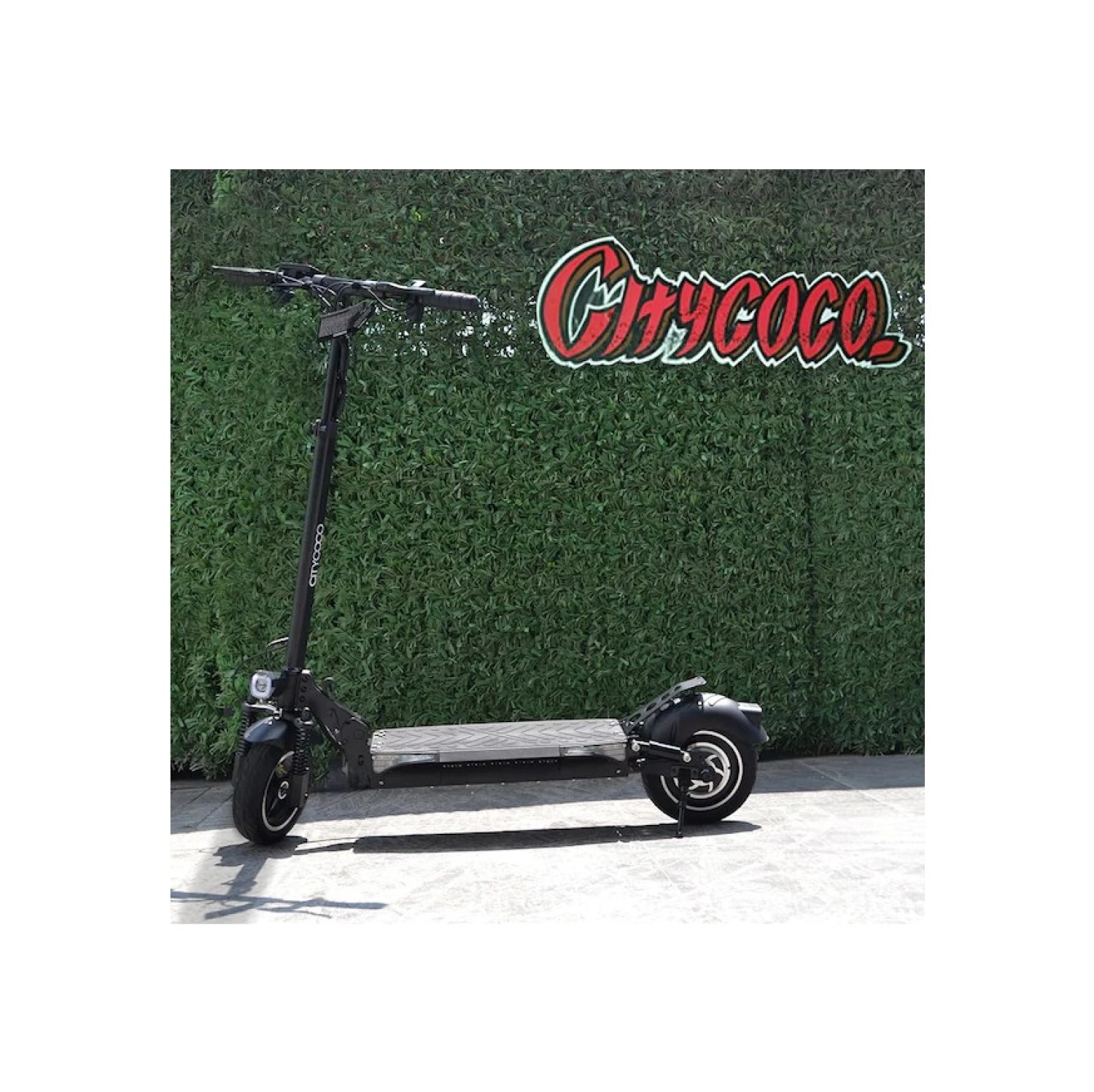 Citycoco Amortisörlü T4 Elektrikli Scooter / Elektrikli Kaykay - Görsel 7