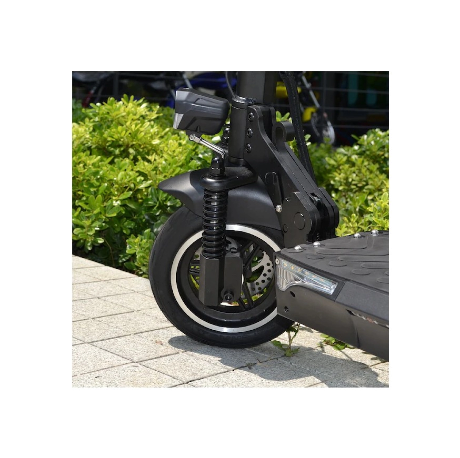 Citycoco Amortisörlü T4 Elektrikli Scooter / Elektrikli Kaykay - Görsel 6