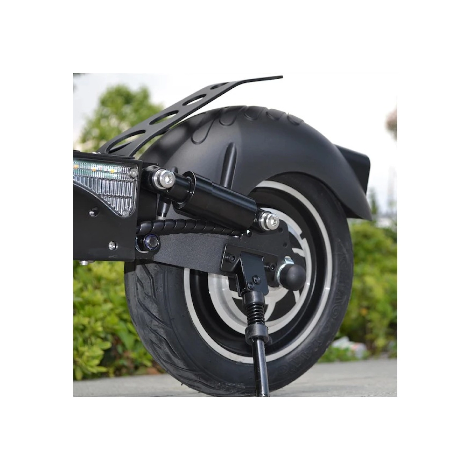 Citycoco Amortisörlü T4 Elektrikli Scooter / Elektrikli Kaykay - Görsel 5