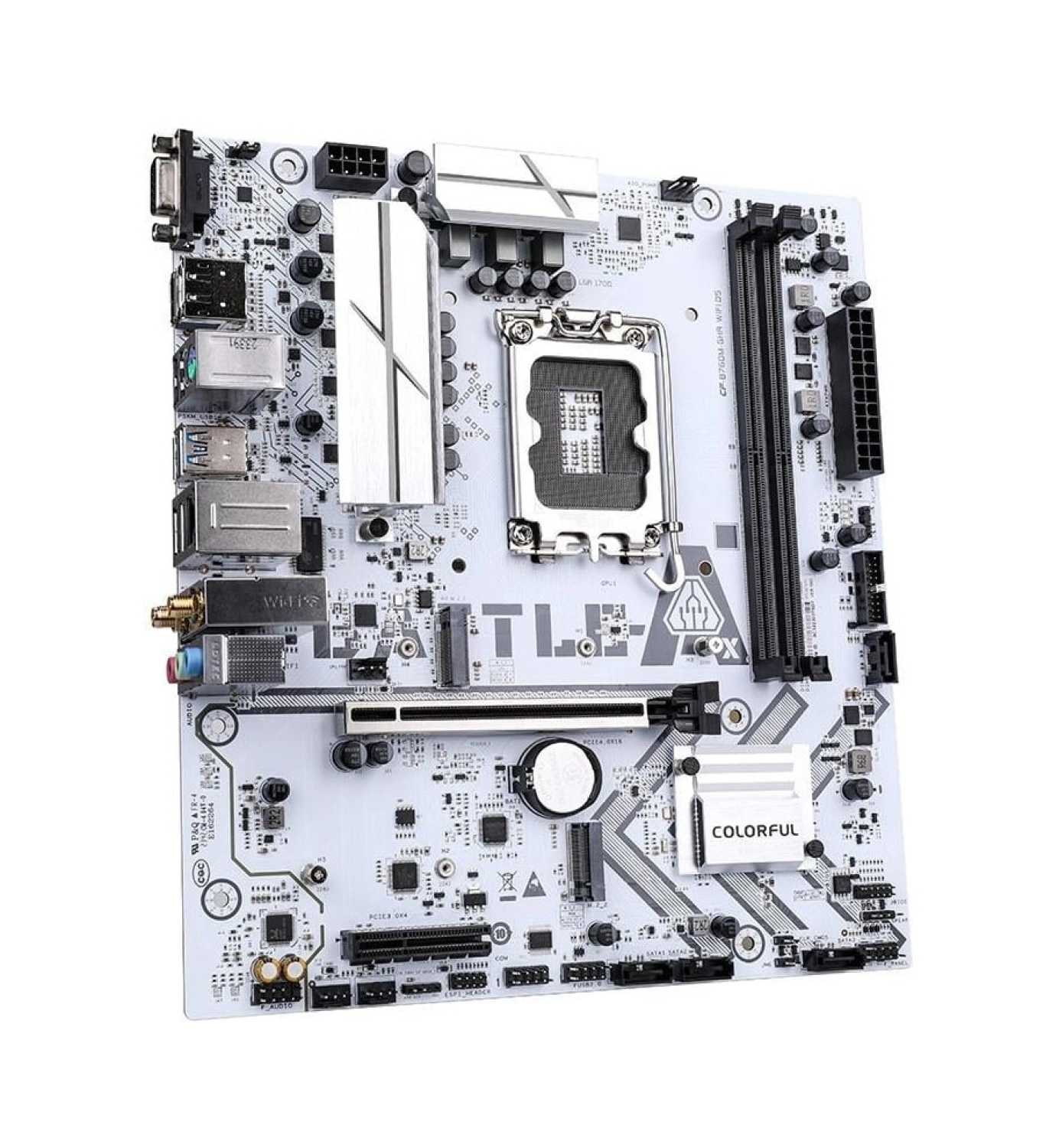 Colorful Battle-Ax B760M-G Whıte Wıfı V20 Ddr5 - Görsel 2