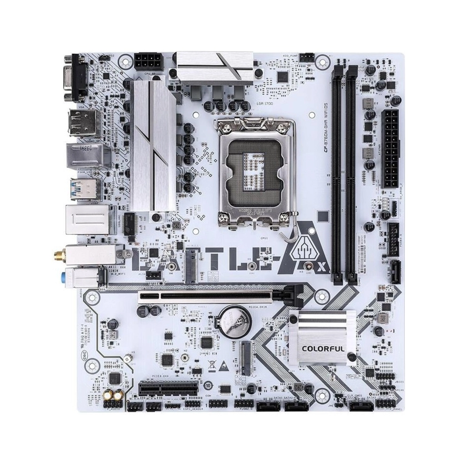 Colorful Battle-Ax B760M-G Whıte Wıfı V20 Ddr5 ürün görseli