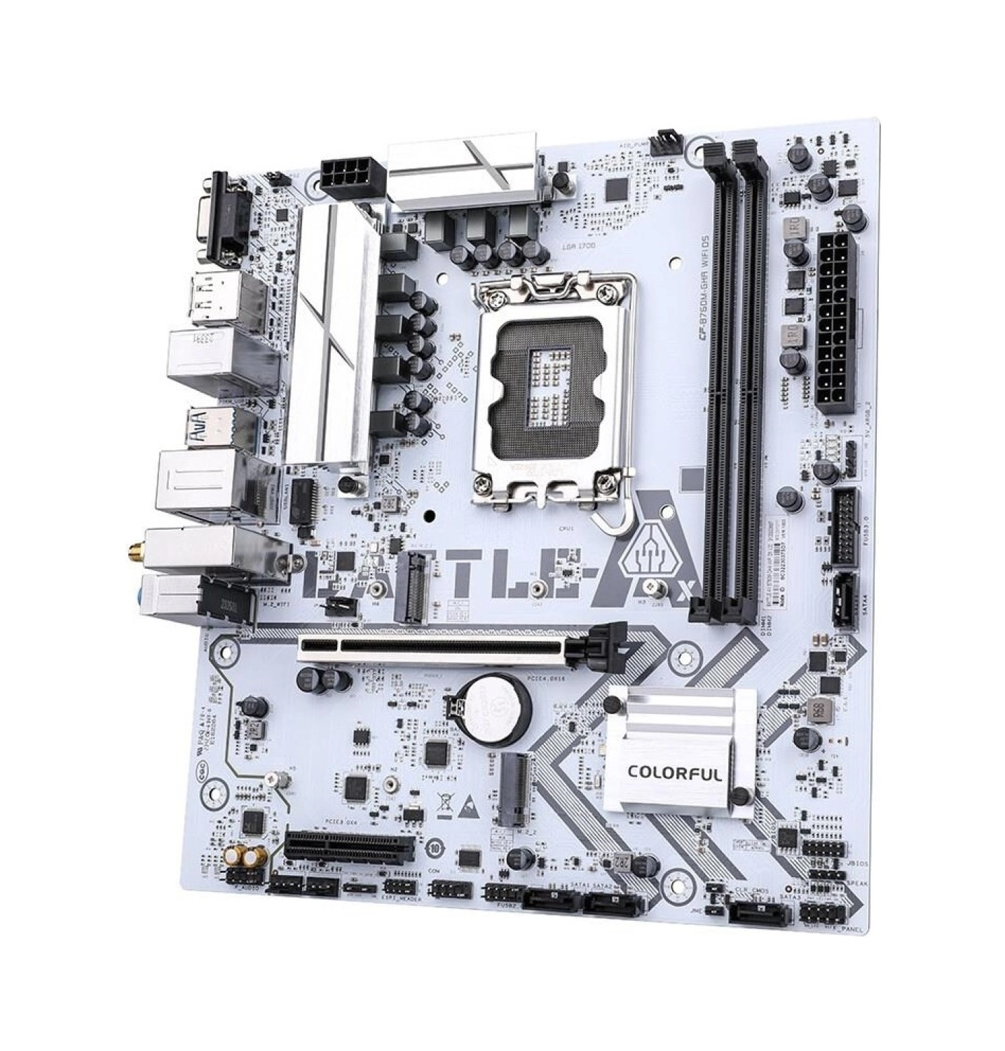 Colorful Battle-Ax B760M-G Whıte Wıfı V20 Ddr5 - Görsel 3