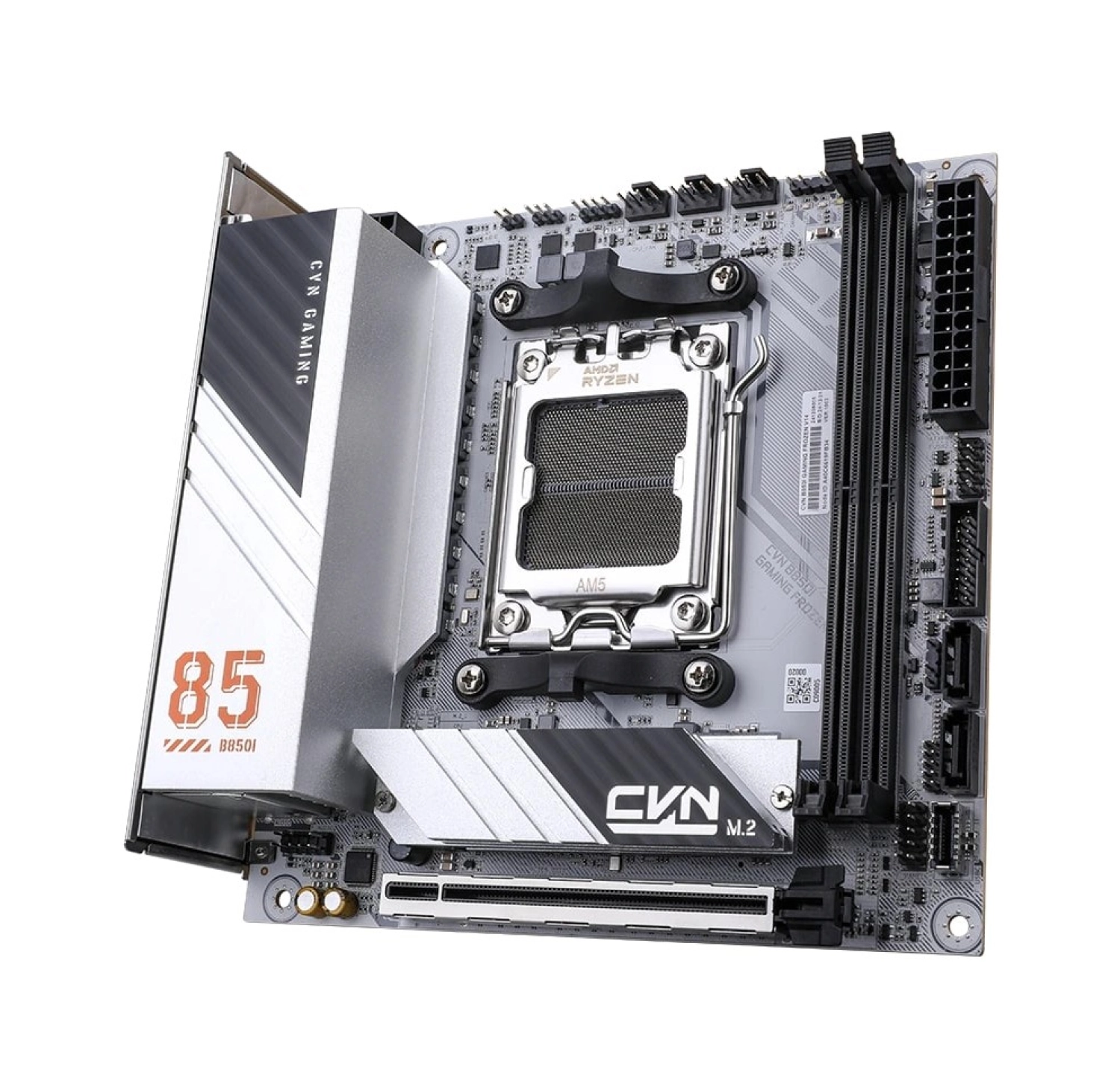 Colorful Cvn B850I Gaming Frozen V14 Ddr5 8000Mhz Itx Gaming (Oyuncu) Anakart - Görsel 4