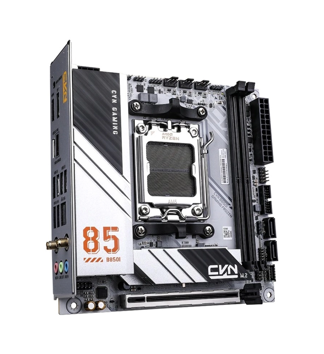Colorful Cvn B850I Gaming Frozen V14 Ddr5 8000Mhz Itx Gaming (Oyuncu) Anakart - Görsel 3