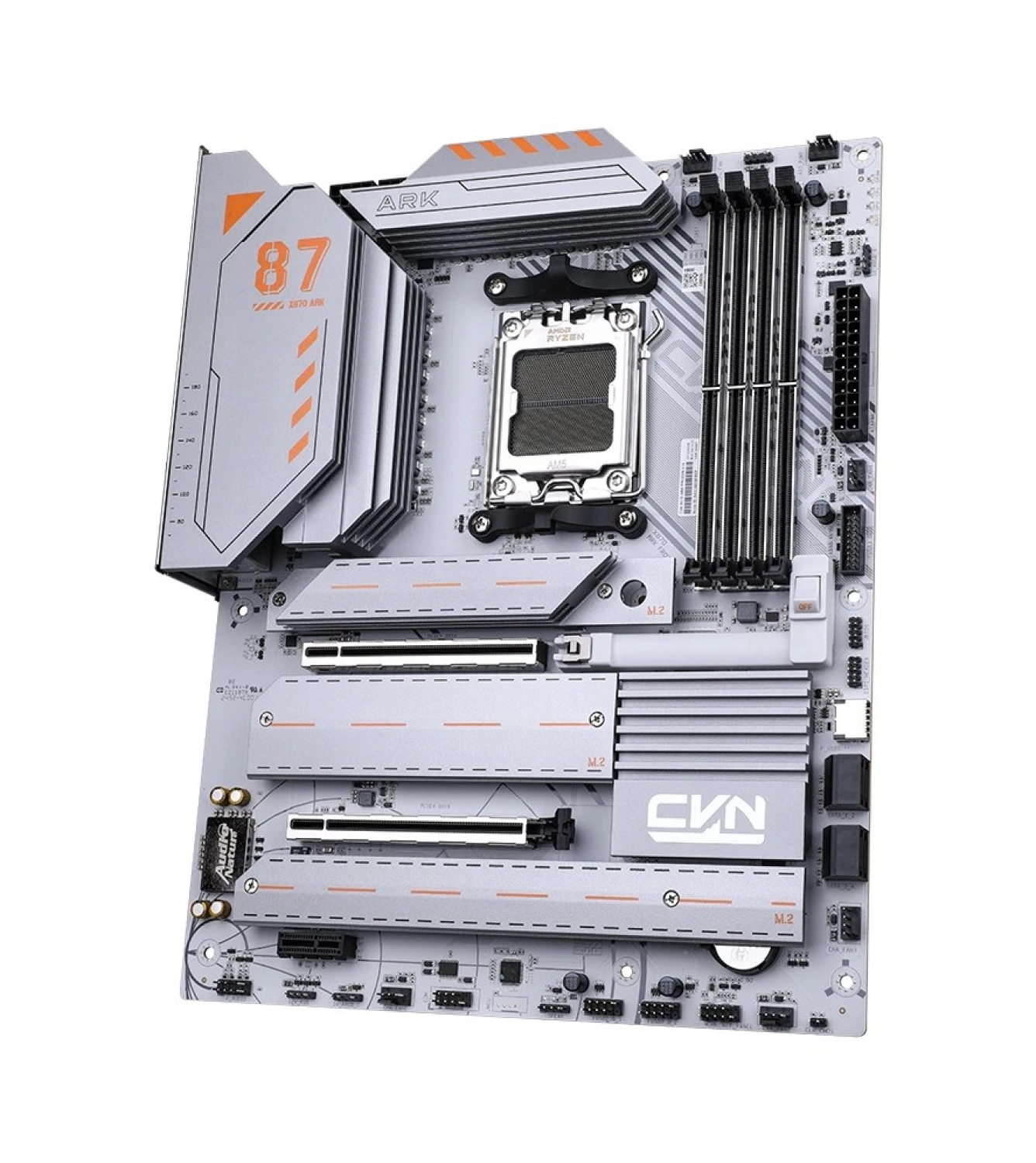 Colorful Cvn X870 Ark Frozen V14 Ddr5 8200Mhz Whıte Matx Anakart ürün görseli