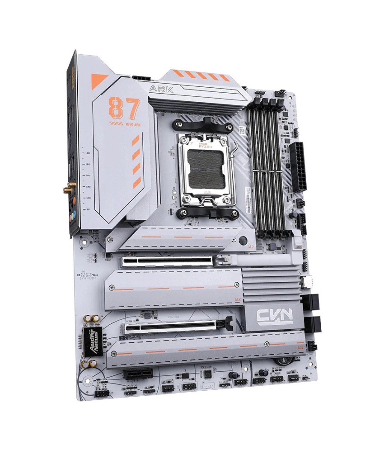 Colorful Cvn X870 Ark Frozen V14 Ddr5 8200Mhz Whıte Matx Anakart - Görsel 4
