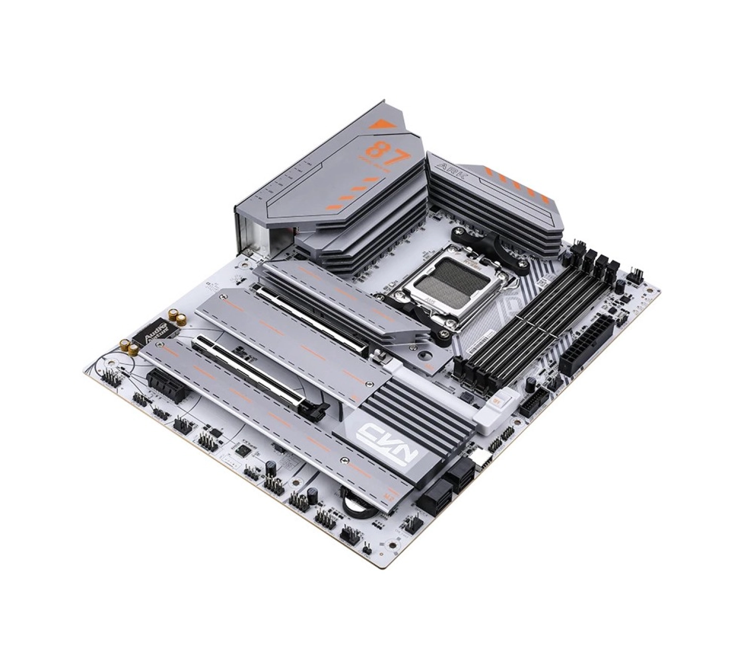 Colorful Cvn X870 Ark Frozen V14 Ddr5 8200Mhz Whıte Matx Anakart - Görsel 3