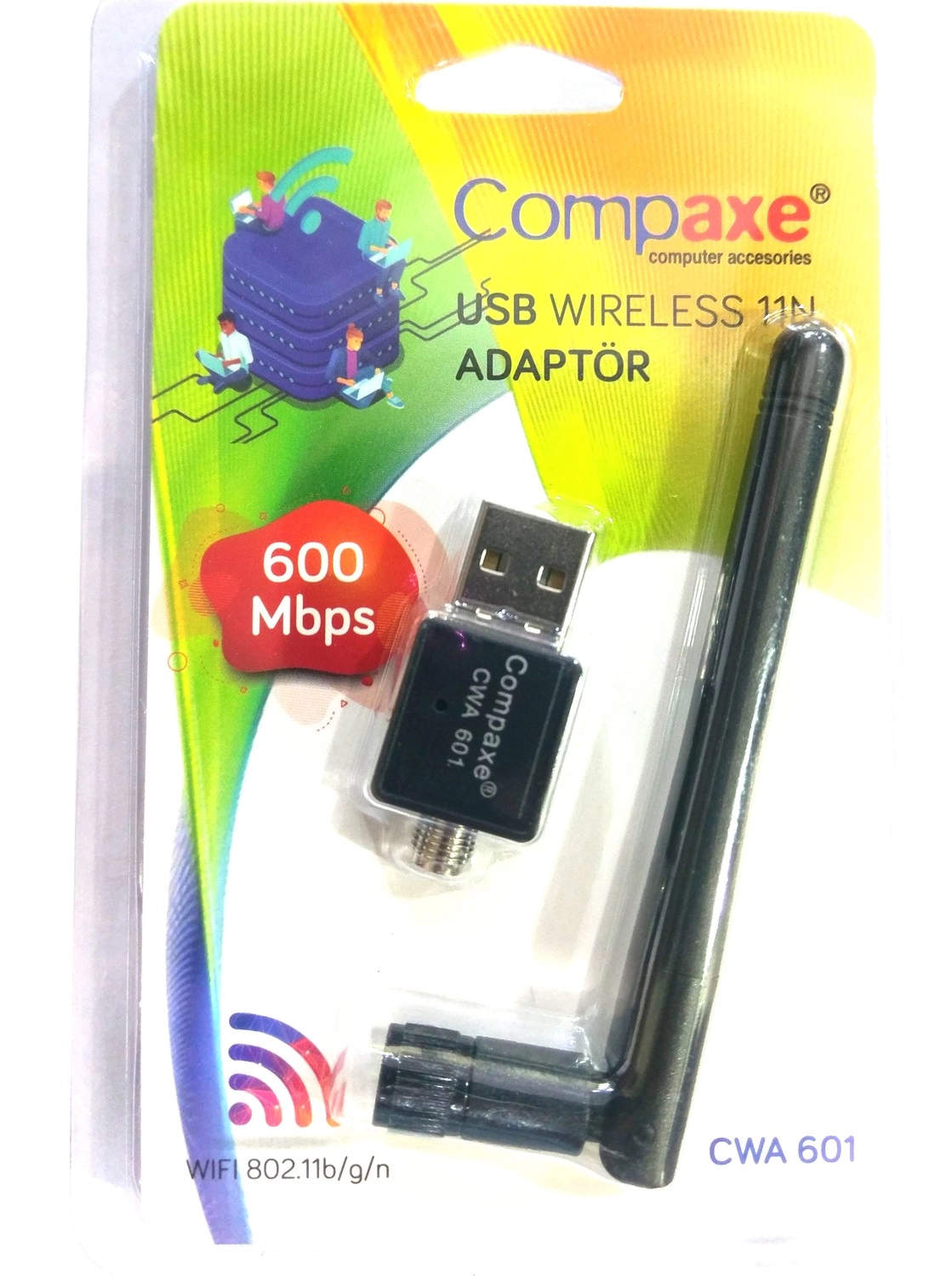 Compaxe Usb Wıreless 11N Adaptör - Görsel 2