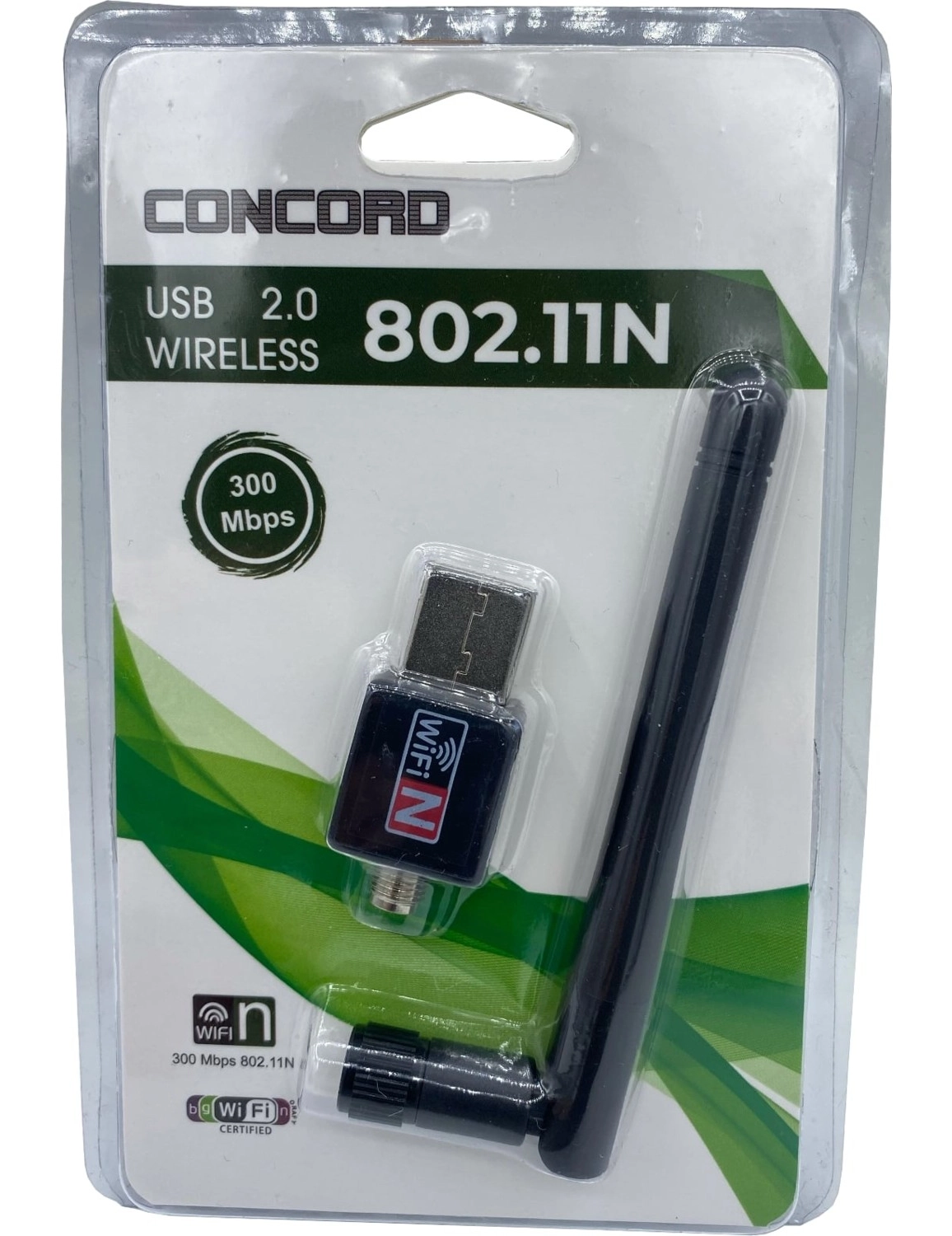 Concord W-2 300 Mbps 802.11N Wifi Kablosuz Usb Nano Wireless Adaptör - Görsel 2