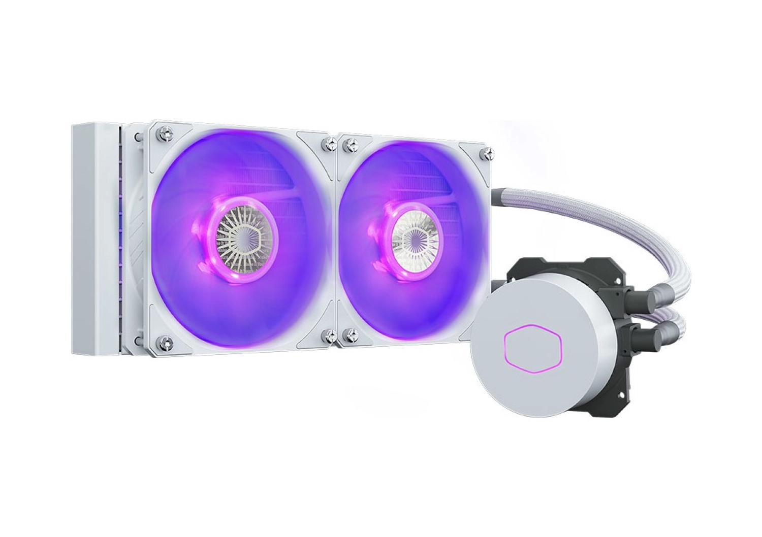 Cooler Master Masterliquid Ml240L V2 Rgb White Edition Cpu Sıvı Soğutucu (Mlw-D24M-A18Pc-Rw) ürün görseli