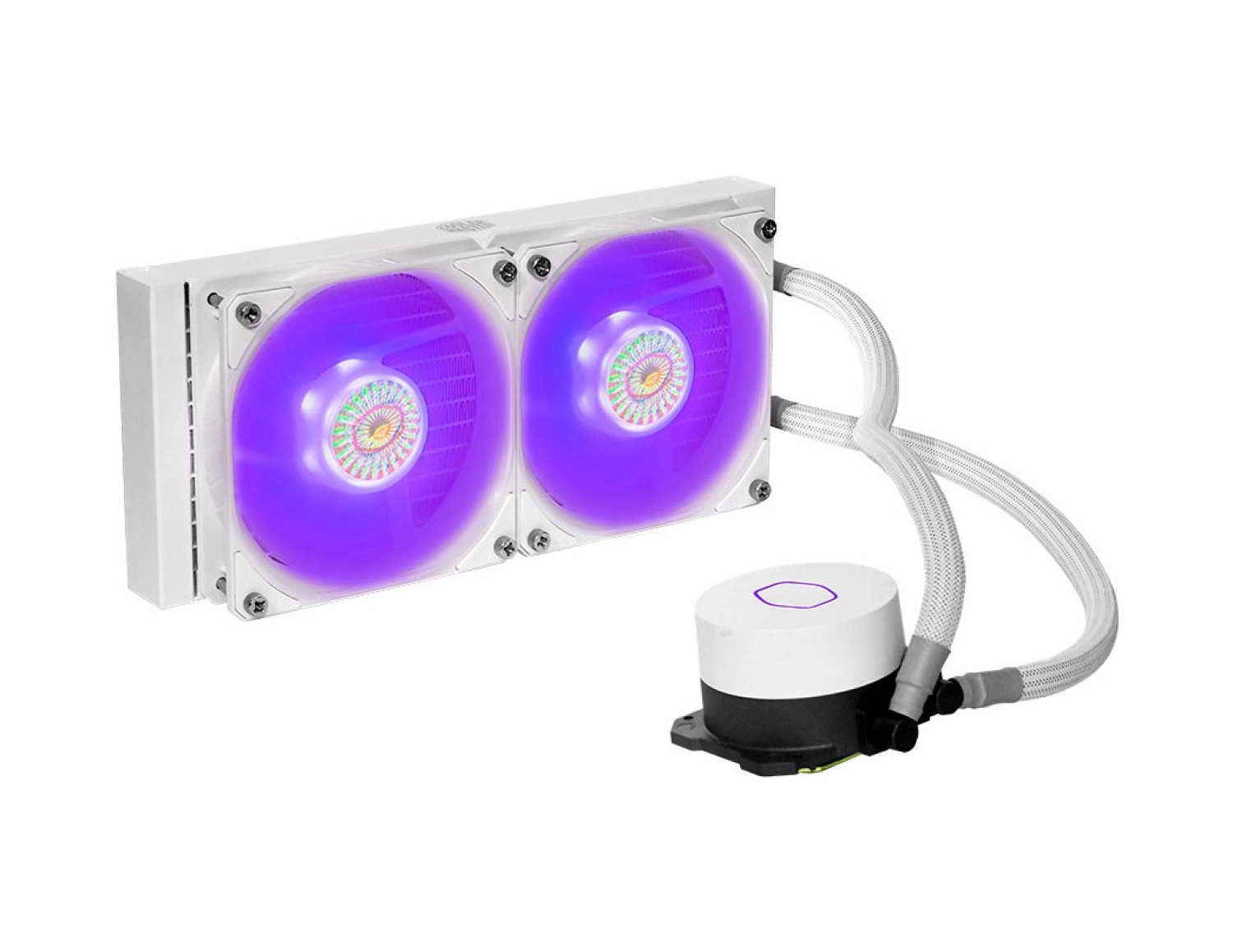 Cooler Master Masterliquid Ml240L V2 Rgb White Edition Cpu Sıvı Soğutucu (Mlw-D24M-A18Pc-Rw) - Görsel 2