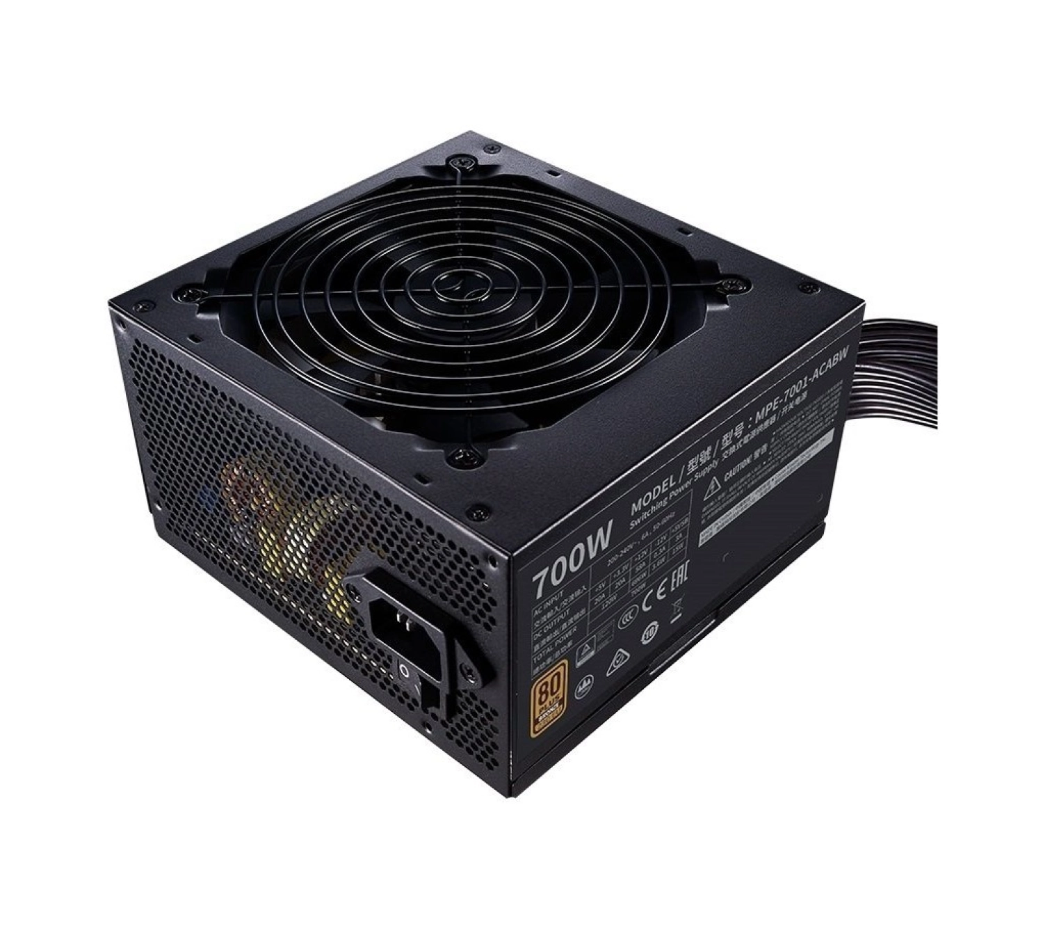 Cooler Master Mwe Bronze V2 700W 80+ Bronze 230V Psu - Görsel 4
