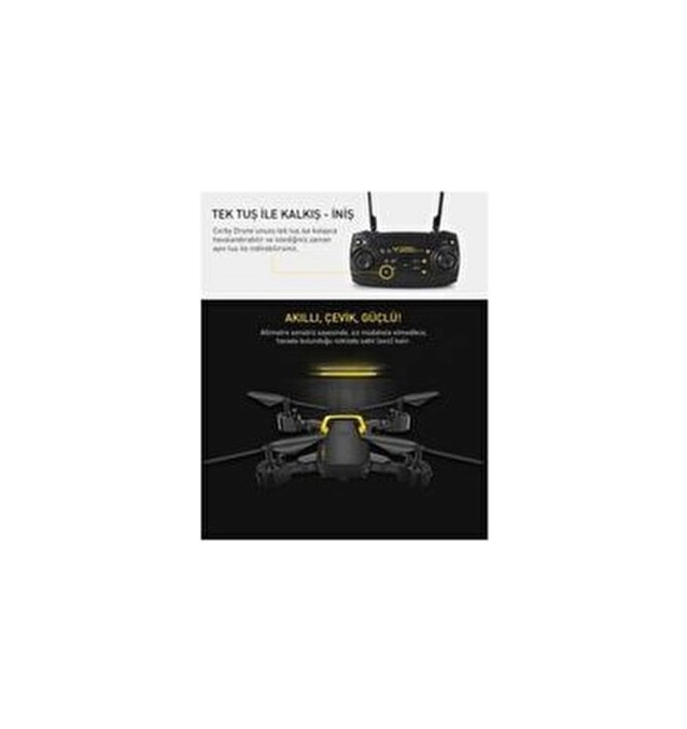 Corby Cx007 Zoom Pro Smart Kameralı Drone 2 Batarya - Görsel 6