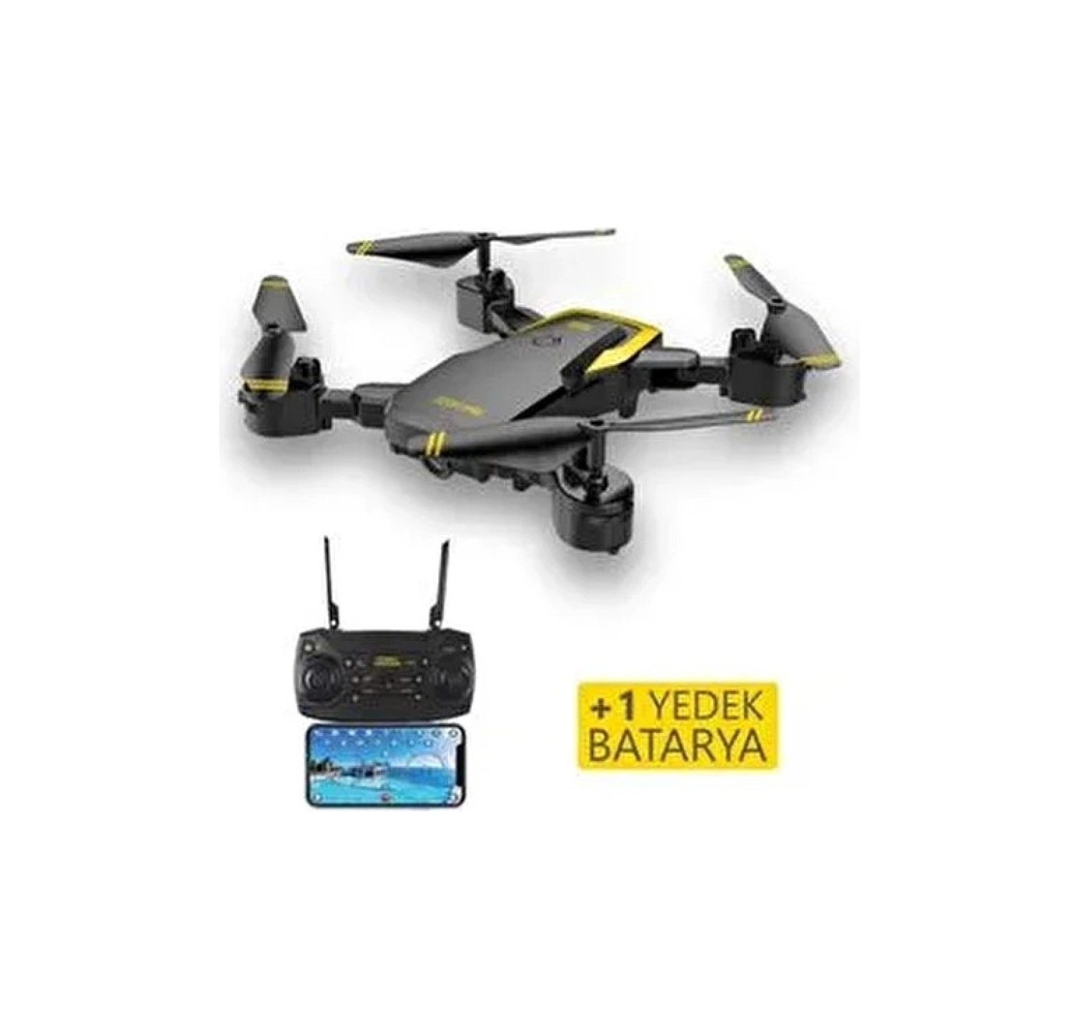 Corby Cx007 Zoom Pro Smart Kameralı Drone 2 Batarya ürün görseli
