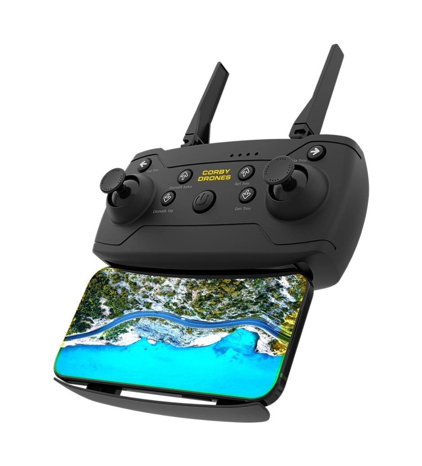 Corby Drones Cx023 Çarpışma Önleyici Sensörlü Kameralı Smart Drone Siyah - Görsel 5