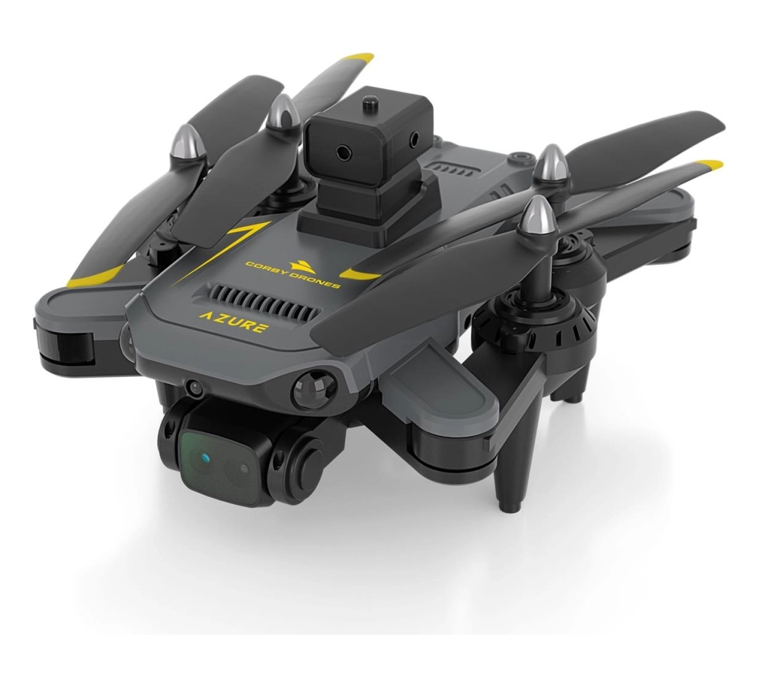Corby Drones Cx023 Çarpışma Önleyici Sensörlü Kameralı Smart Drone Siyah - Görsel 3