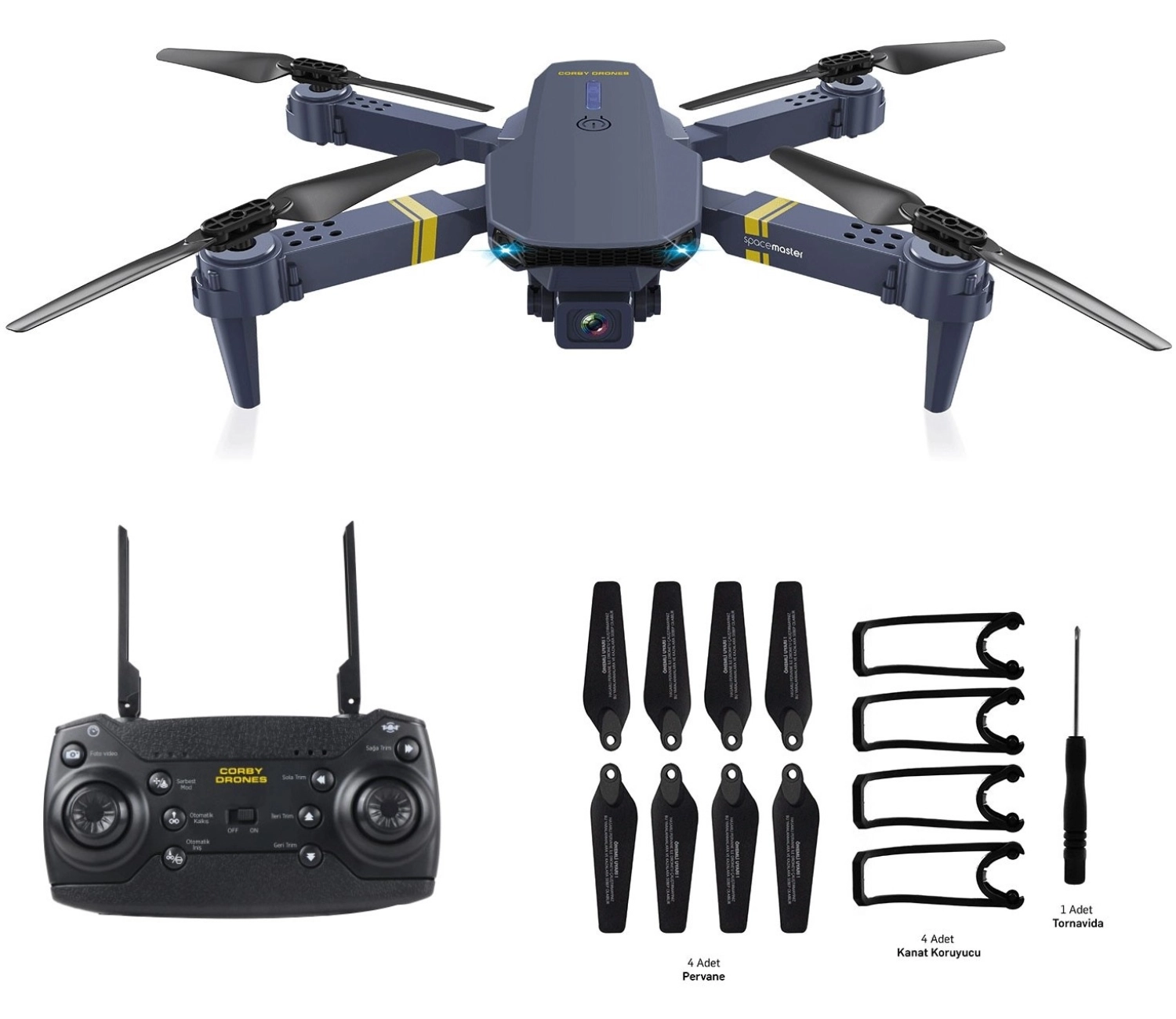 Corby Sd03 Smart Drone - Görsel 3