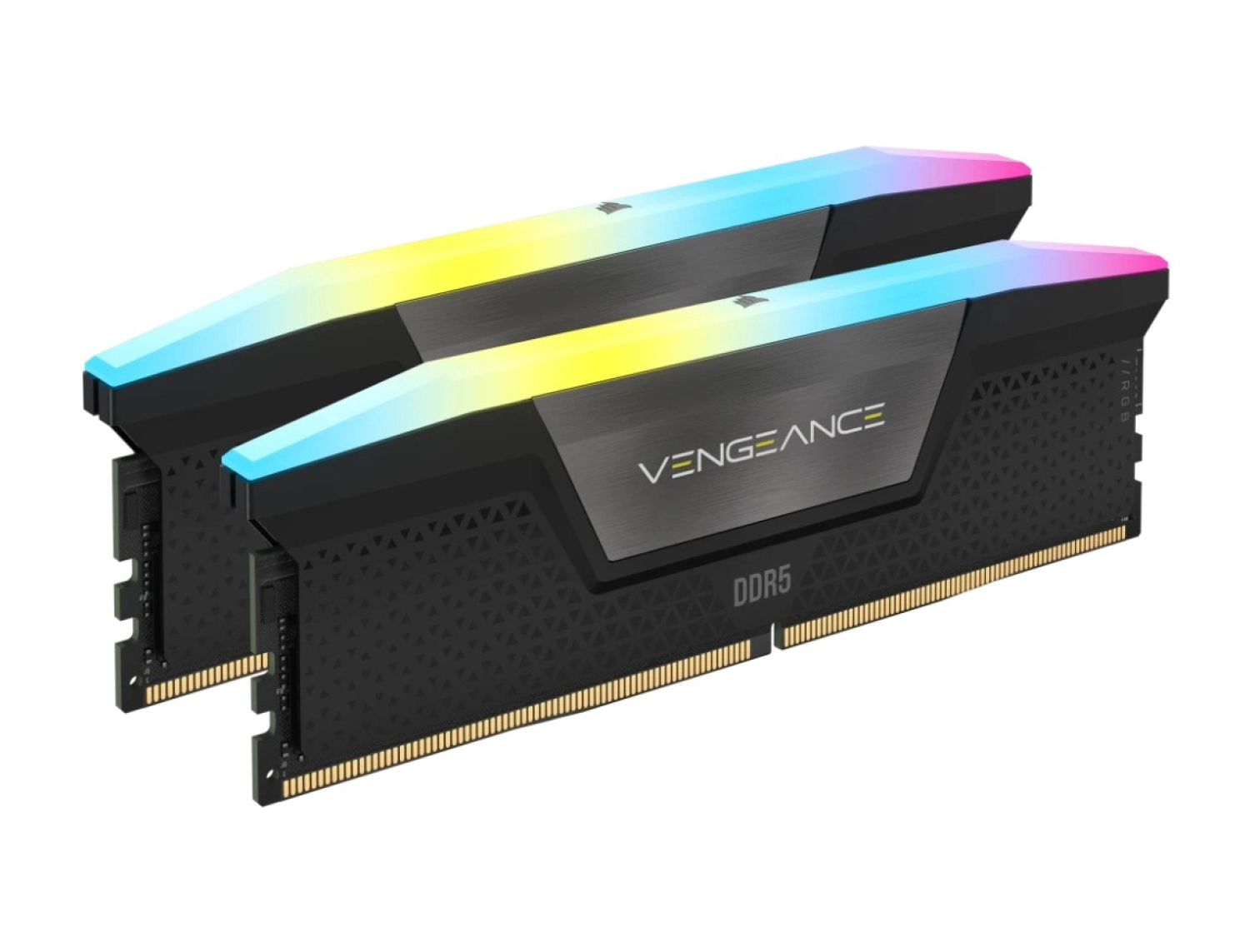 Corsair 32Gb(2X16Gb) Vengeance Rgb 7200Mhz Cl34 Ddr5 Siyah Dual Kit Cmh32Gx5M2X7200C34 Ram ürün görseli