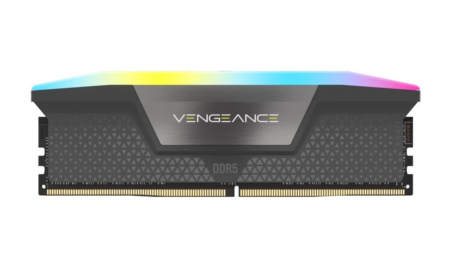 Corsair Corsaır Vengeance Rgb 16Gb (1 X 16Gb) Ddr5 6000 Cl36-44-44-96 1.35V Intel Xmp & Amd Expo - Gri (Cmh16Gx5M1E6000Z36) ürün görseli