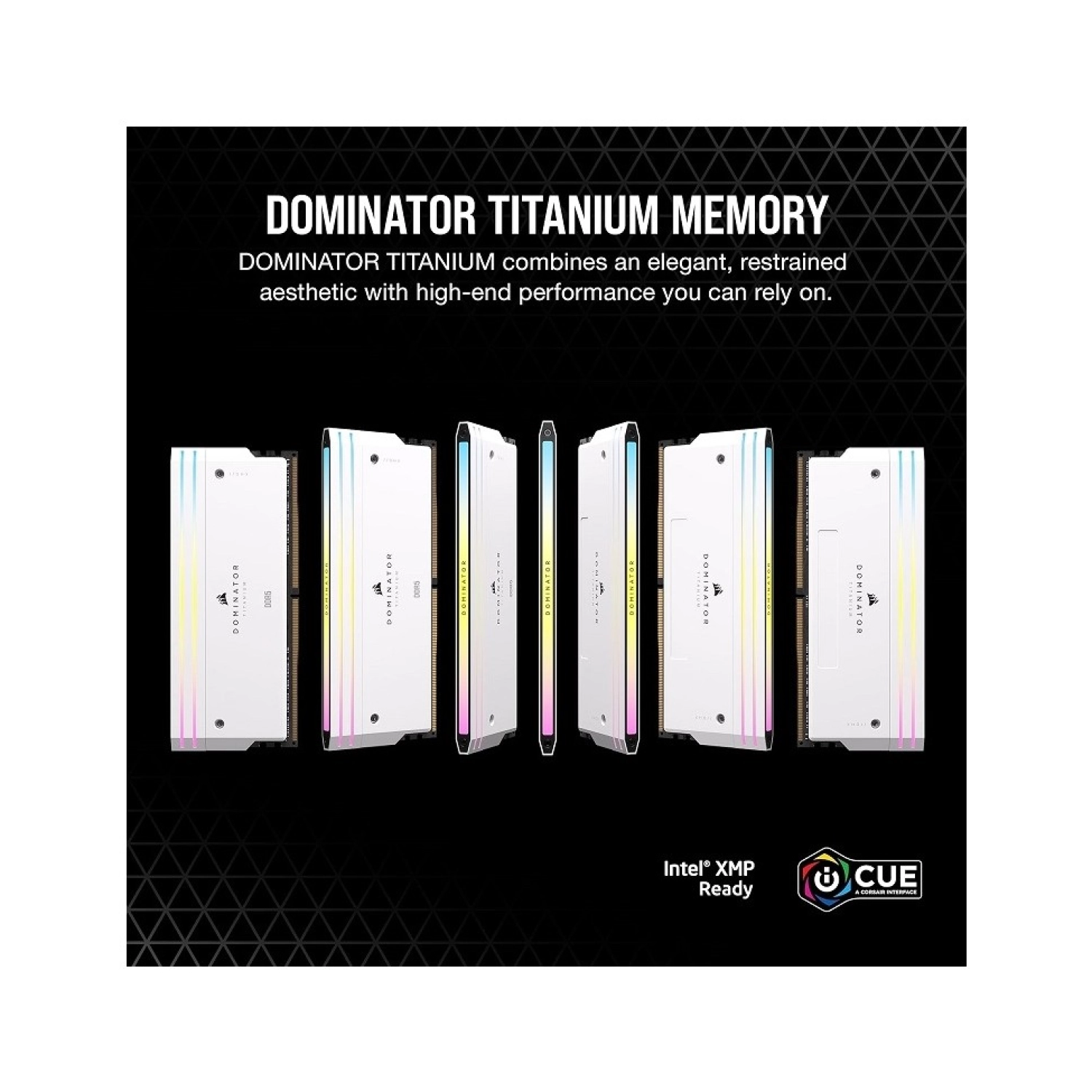Corsair Dominator Titanium 48Gb (2X24Gb) Ddr5 7000Mhz Cl36 Ram (Cmp48Gx5M2B7000C36W) - Görsel 3