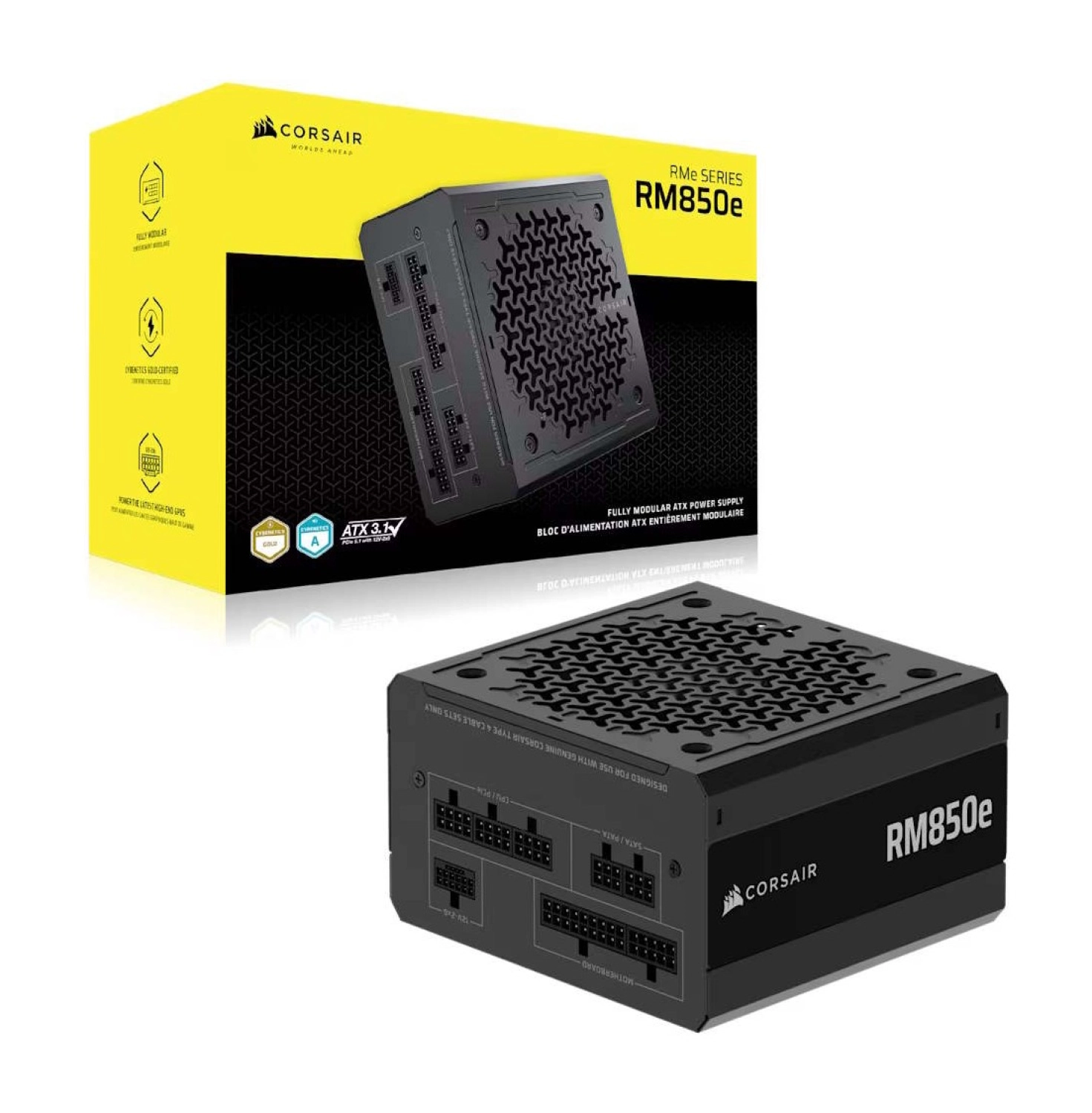 Corsair Rme Serisi Rm850E 850 Watt 80+ Gold Tam Modular Güç Kaynağı Eu Versiyon ürün görseli