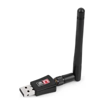 Coverzone Wifi Adaptörü 300Mbps 802.11N/G/B Usb2.0 Masaüstü Dizüstü Pc İçin