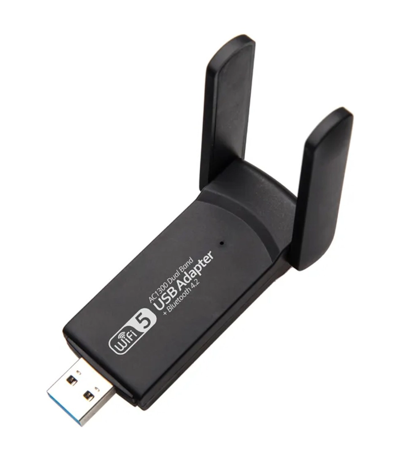 Coverzone Wireless Adaptör Wifi Ağ Kartı Masaüstü Bilgisayar Pc Ile Uyumlu 2,4G 5G Usb 3.0 Ac1300 ürün görseli