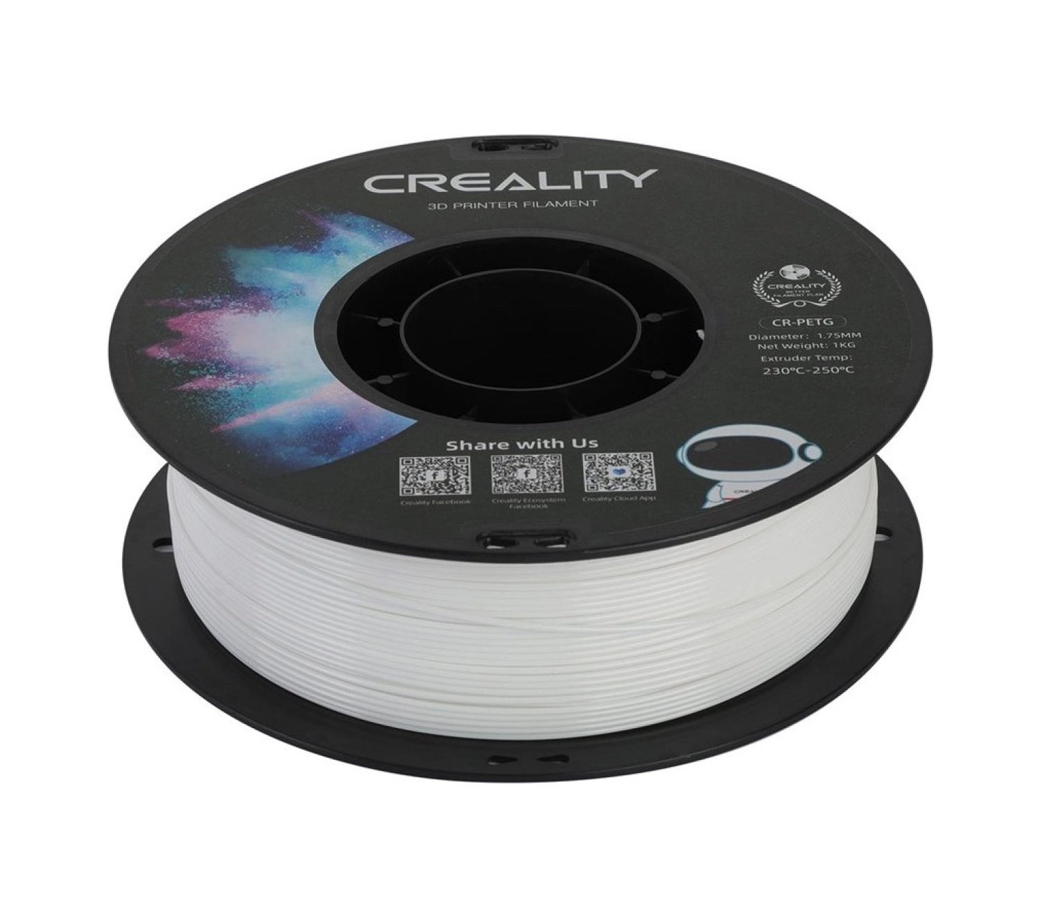 Creality Cr-Petg Beyaz Filament 1.75Mm - - Görsel 3