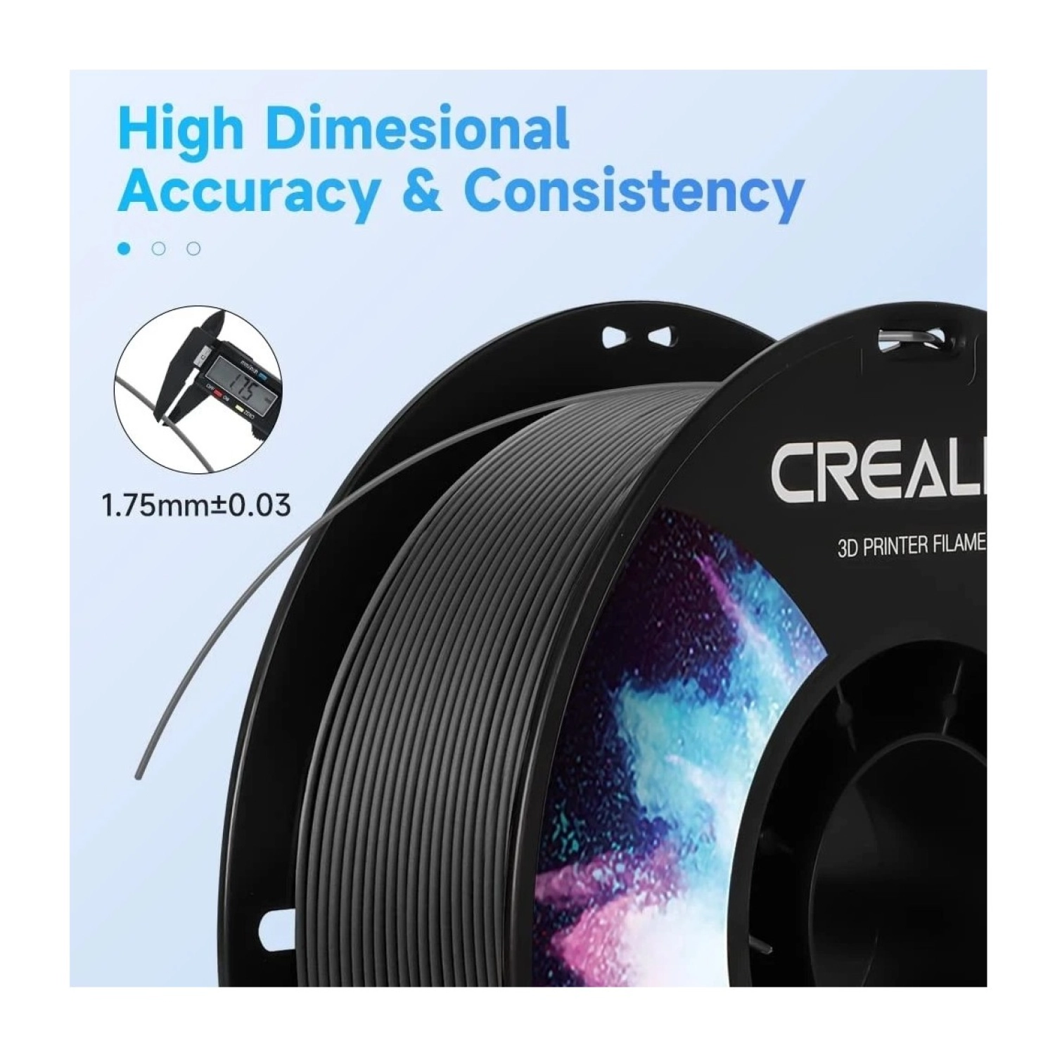 Creality Cr-Petg Siyah Filament 1.75Mm - - Görsel 5
