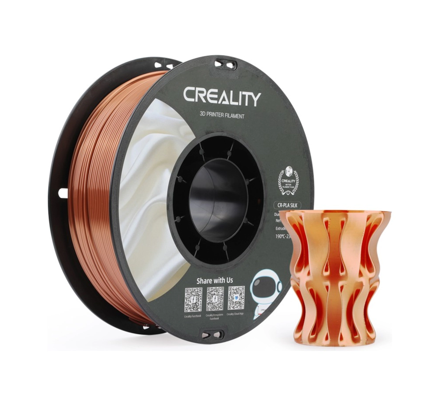 Creality Cr-Sılk Pla Filament Bakır 1.75Mm Standart ürün görseli