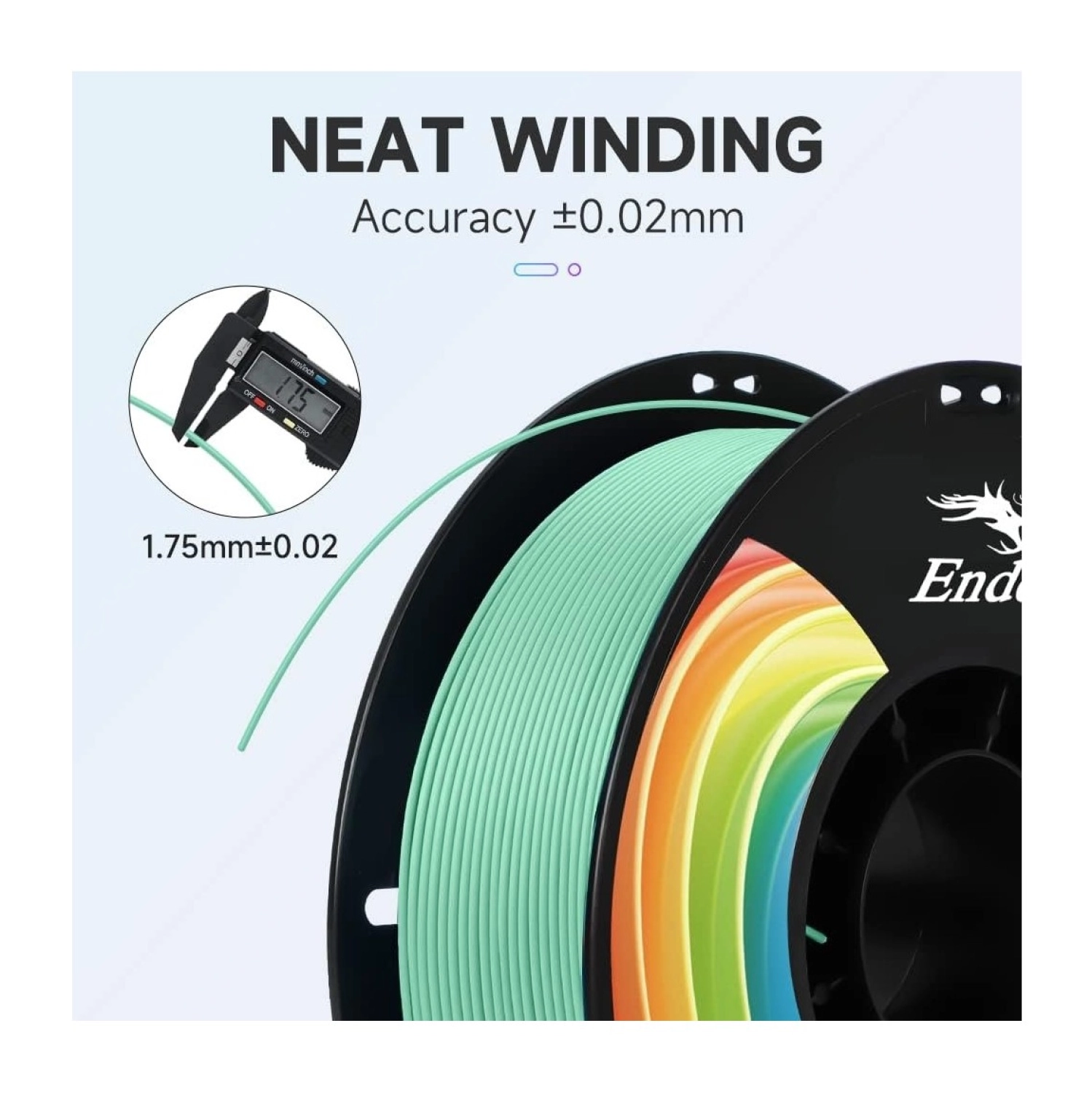 Creality Ender Pla+ Filament Yeşim Yeşili 1.75Mm - Görsel 2