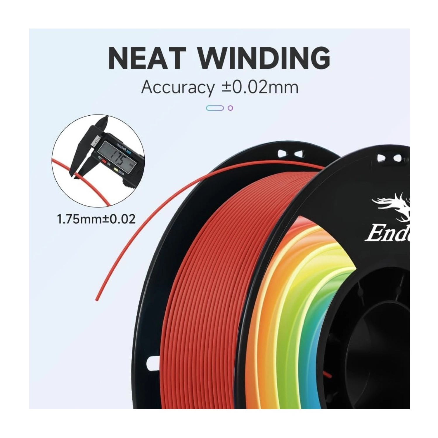 Creality Ender Pla+ Kırmızı Filament 1.75Mm - Görsel 2