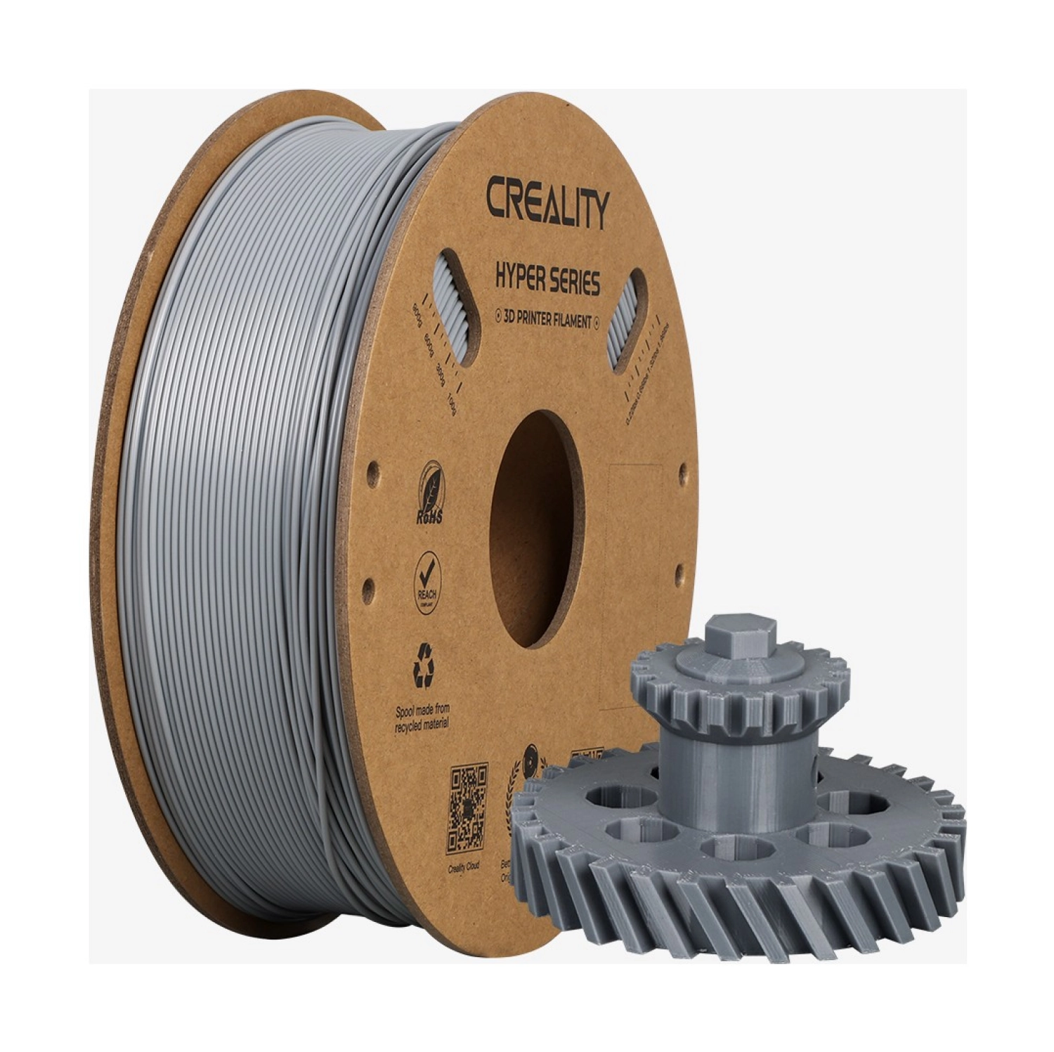 Creality Hyper Abs Filament Gri 1.75Mm Standart ürün görseli