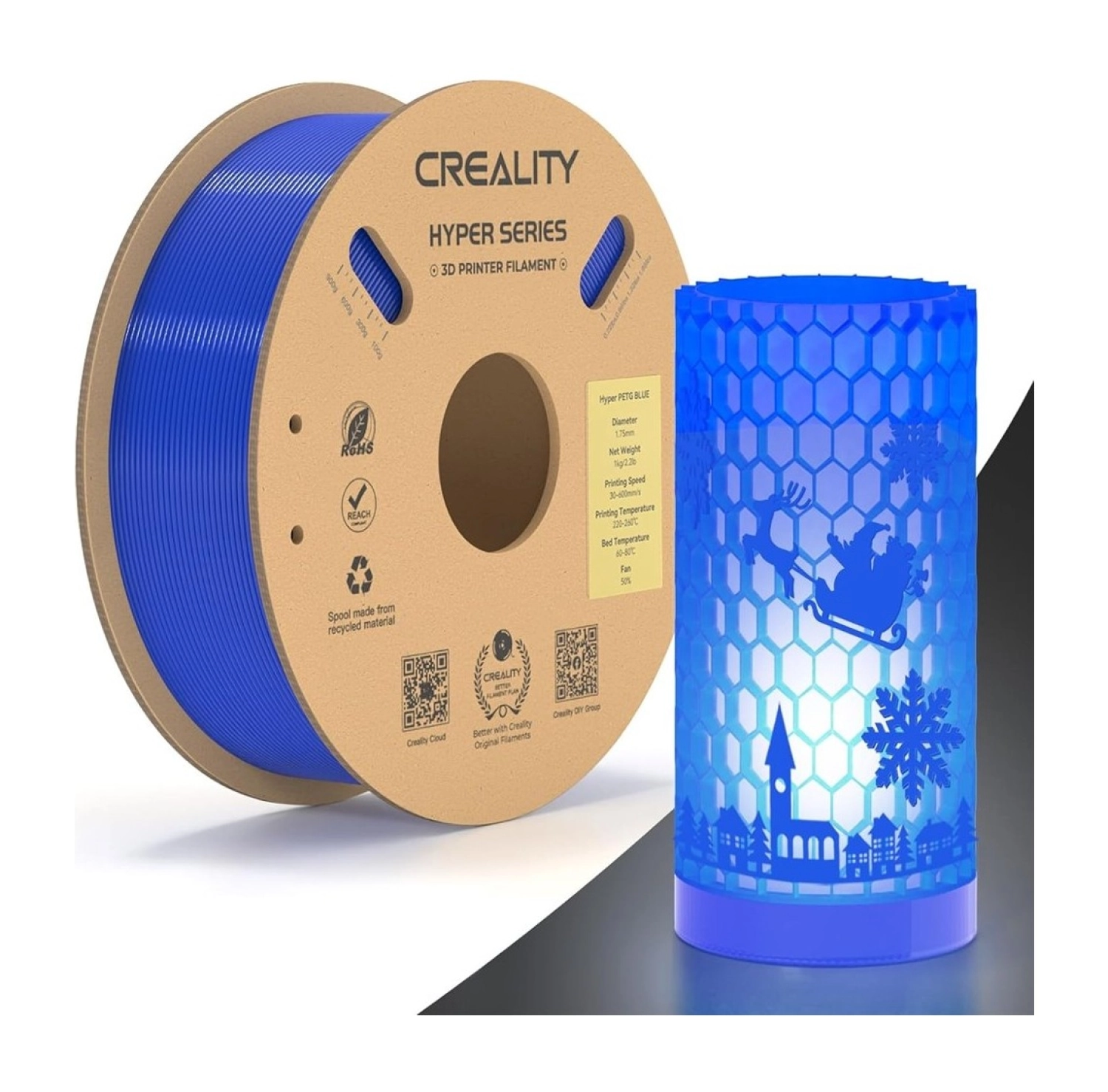 Creality Hyper Petg Mavi Filament 1.75Mm - ürün görseli
