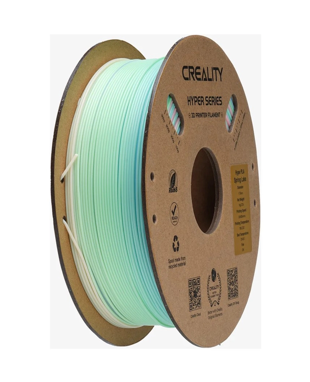 Creality Hyper Pla Gökkuşağı Spring Lake Filament 1.75Mm Standart - Görsel 2