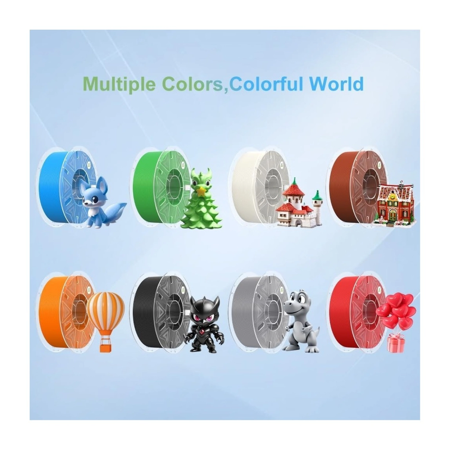 Creality Hyper Pla Rfıd Beyaz Filament 1.75Mm - Görsel 5