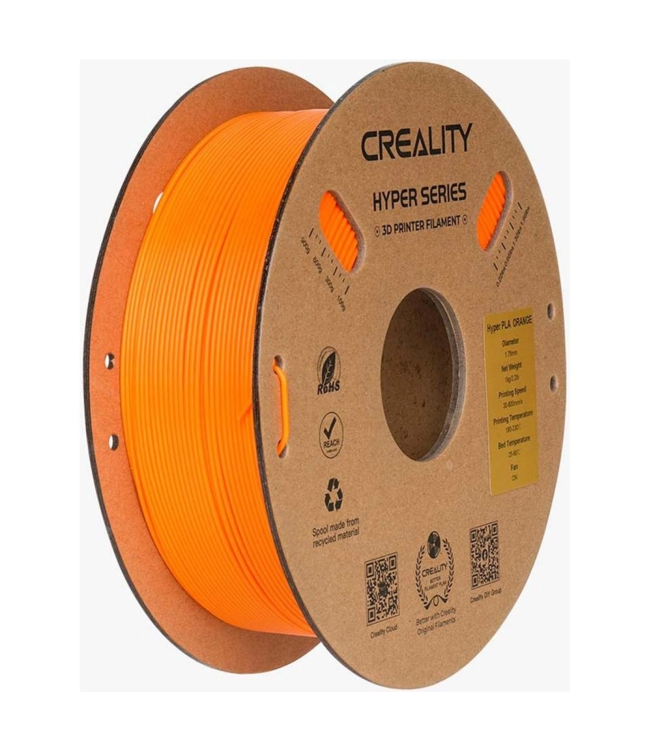Creality Hyper Pla Turuncu Filament 1.75Mm ürün görseli
