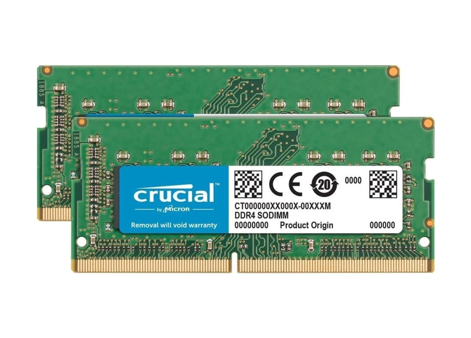 Crucial 16Gb (2X8Gb) Ddr4 3200Mhz Cl22 1.2V Notebook Dual Kit Ram ürün görseli