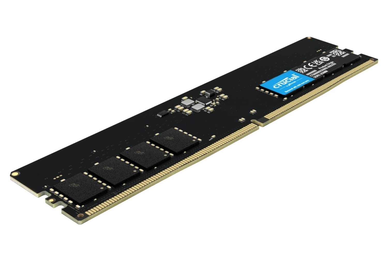Crucial 16Gb Ddr5 5600 Udımm Cl46 (16Gbit) Pc Ram Bellek Ct16G56C46U5 - Görsel 2