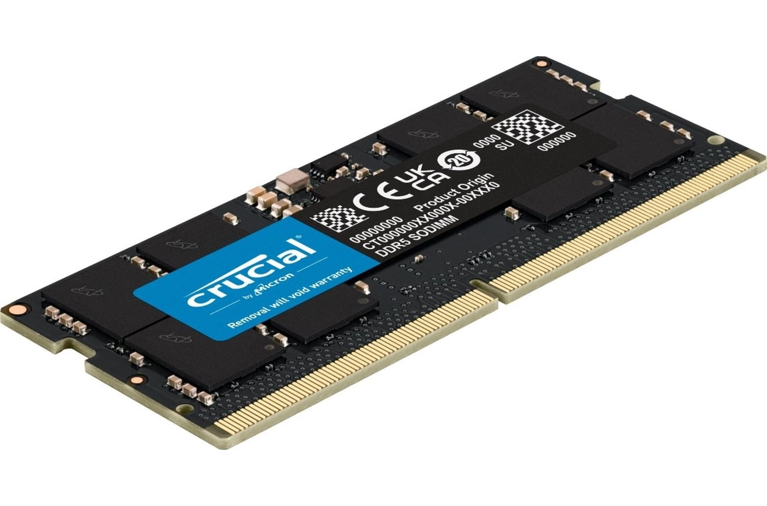 Crucial 8Gb Ddr5 4800 Sodımm Cl40 (16Gbit) Ct8G48C40S5 Notebook Ram Bellek - Görsel 2