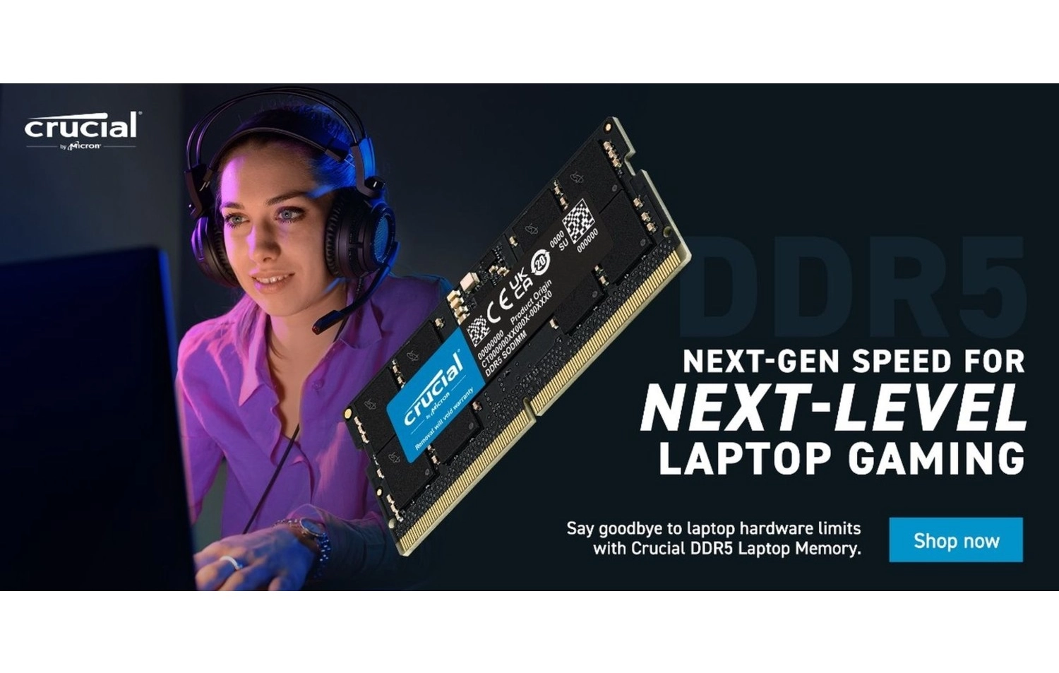 Crucial 8Gb Ddr5 4800 Sodımm Cl40 (16Gbit) Ct8G48C40S5 Notebook Ram Bellek - Görsel 5