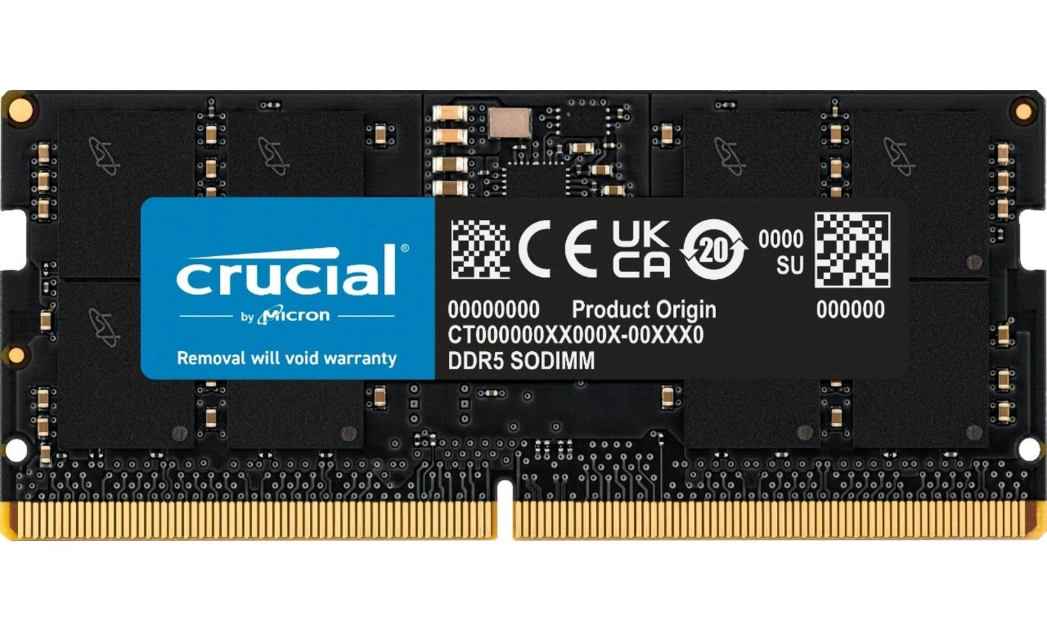 Crucial Cb16Gs4800 16Gb Ddr5 4800 Sodımm Notebook Ram Bellek ürün görseli