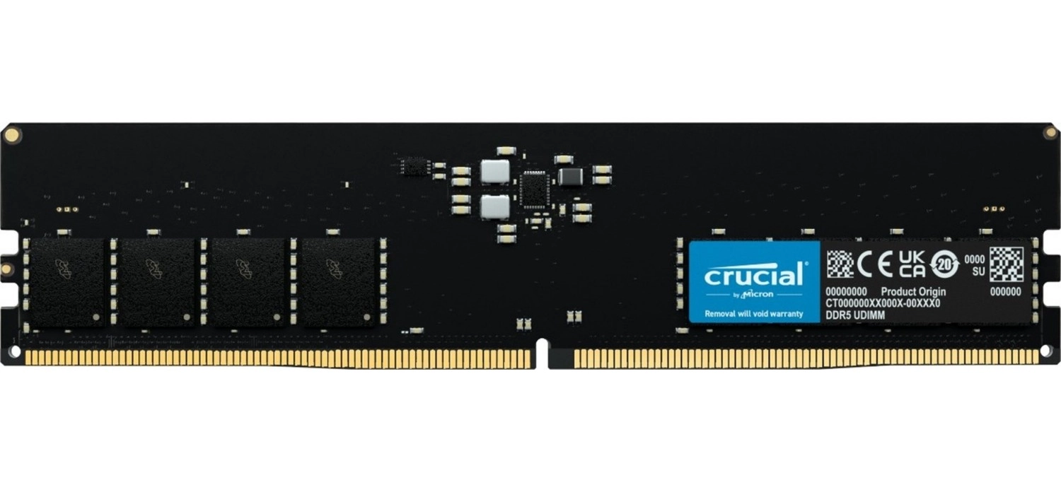 Crucial Cb16Gu4800E 16Gb Ddr5 4800 Udımm Masaüstü Pc Ram Bellek ürün görseli