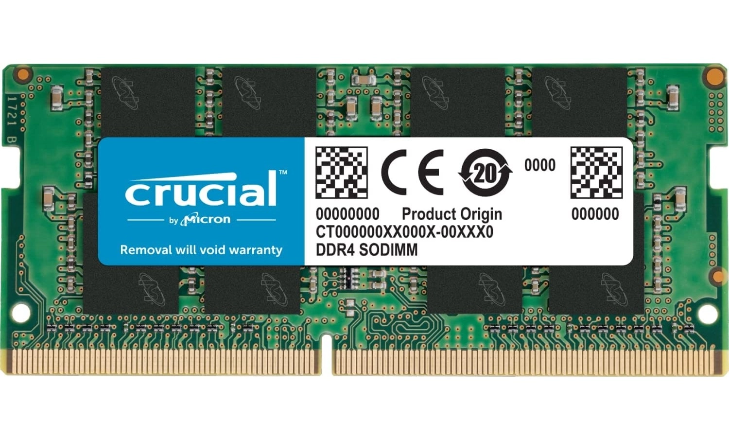 Crucial Ct16G4Sfd824A 16 Gb 2400 Mhz Ddr4 Notebook Ram ürün görseli