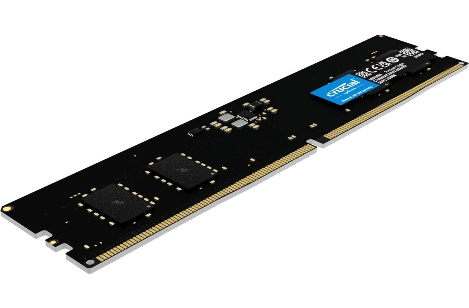 Crucial Ct32G48C40U5 - 32Gb Ddr5-4800 Udımm Pc Ram Bellek Cl40 (16Gbit) - Görsel 3