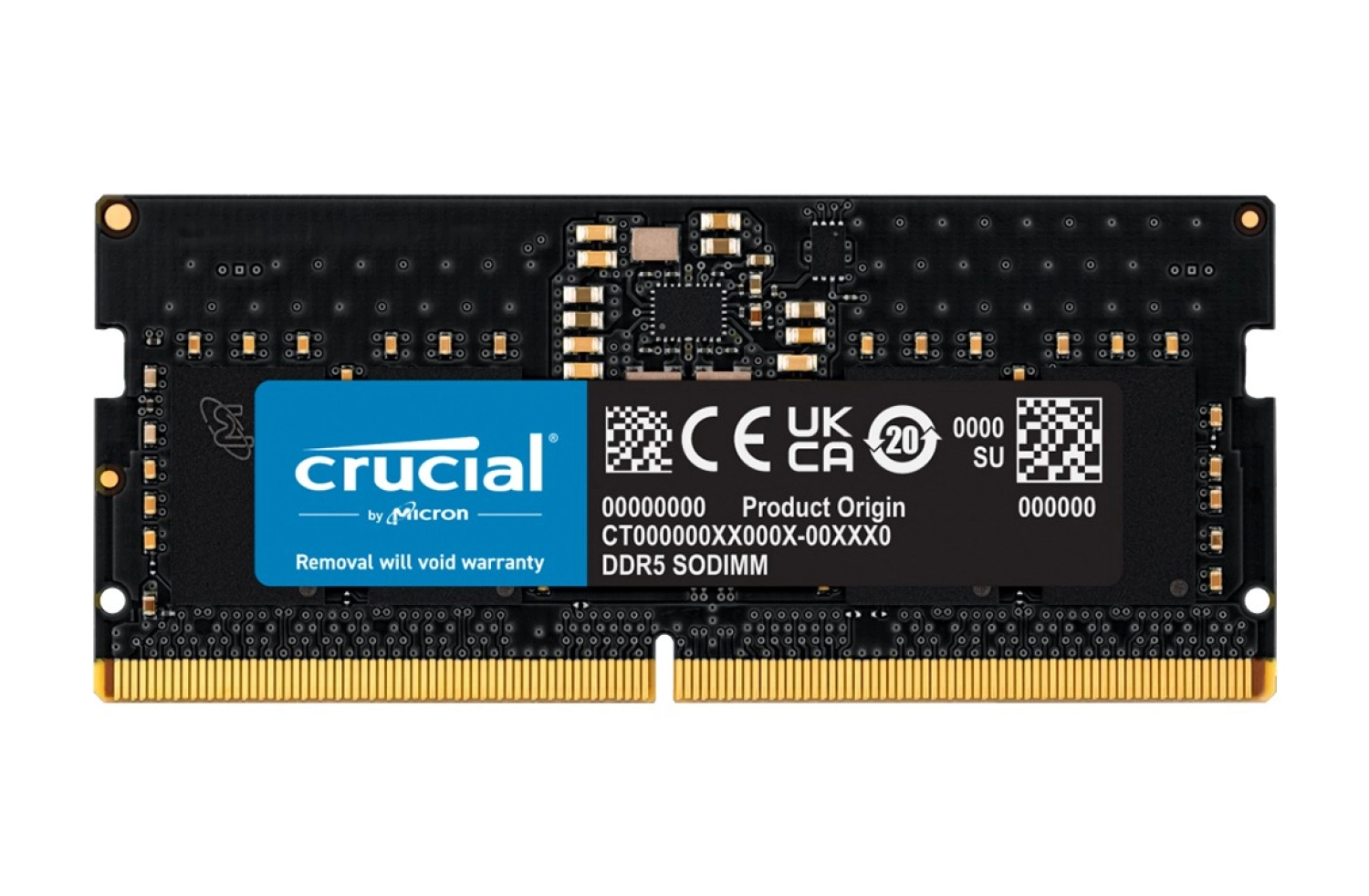 Crucial Ct8G56C46S5 8Gb 5600Mhz Cl46 Ddr5 Dizüstü Bilgisayar Bellek ürün görseli