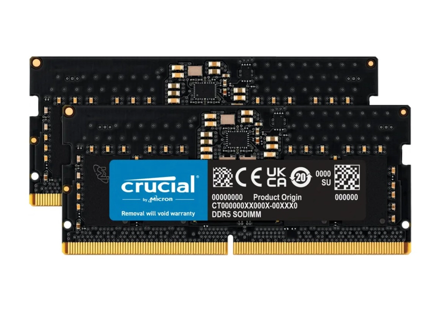 Crucial Ntb 24Gb (2X12Gb) 5600Mhz Ddr5 Ct2K12G56C46S5 So-Dimm Ram ürün görseli