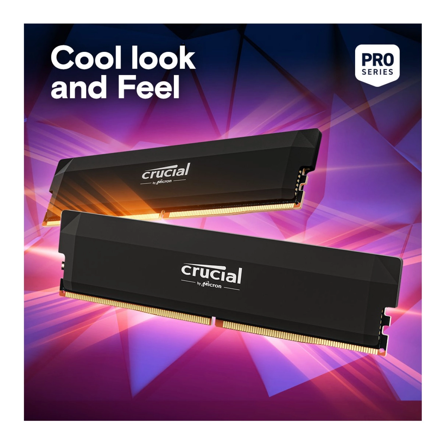 Crucial Pro Oc 32Gb Kit (2X16Gb) Ddr5 6400 Udımm Masaüstü Pc Ram Bellek Cp2K16G64C38U5B - Görsel 5