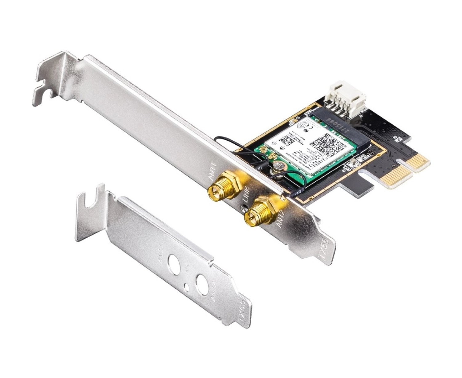 Cudy We3000 Ax3000Mbps 2.4Ghz/5Ghz 2*5Dbi Anten Bt5.2 Mu-Mımo Kablosuz Wi-Fi 6 Pcıe Adaptör - Görsel 4